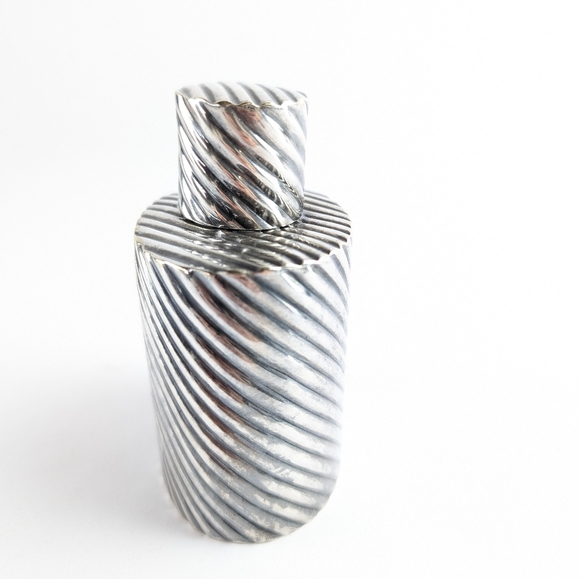 Antique Henry Wilkinson Co Silver Plate Flask Perfume Bottle - Picture 6 of 7